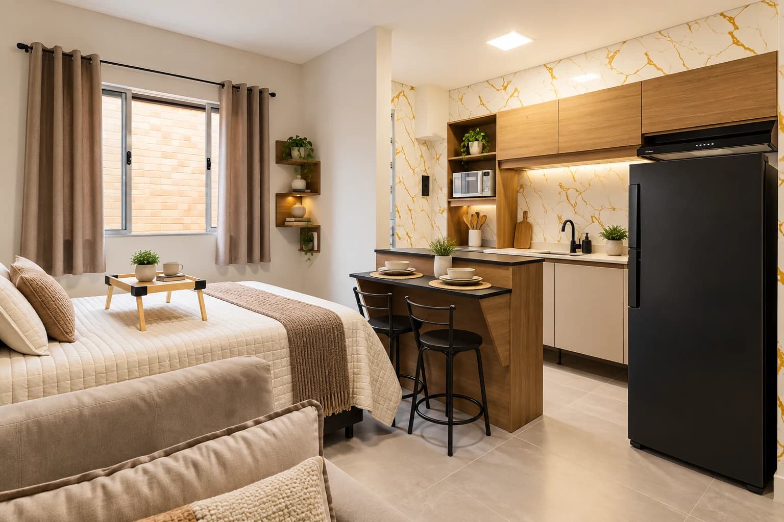 Interior de studio da linha Garden